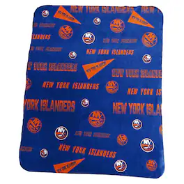 Logo Brands - New York Islanders 50" x 60" Classic Fleece Blanket - Multicolor