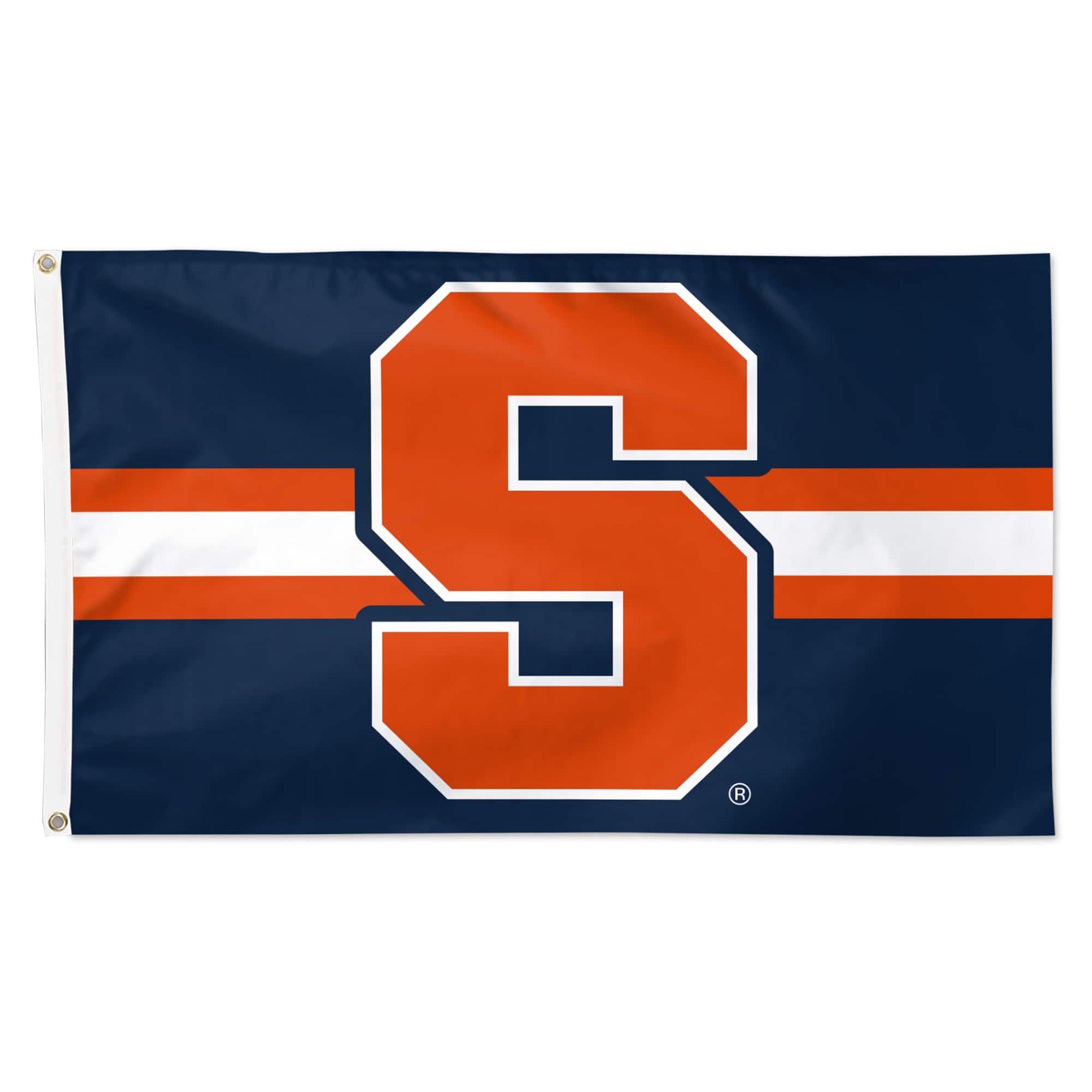 WinCraft - Syracuse Orange 3' x 5' Horizontal Stripe Deluxe Single-Sided Flag - Multicolor