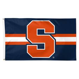 WinCraft - Syracuse Orange 3' x 5' Horizontal Stripe Deluxe Single-Sided Flag - Multicolor