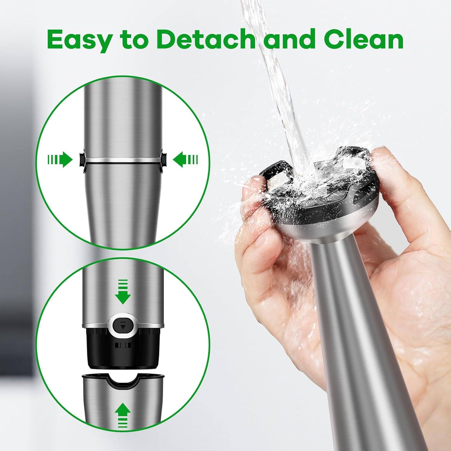 Easy to Detach and Clean