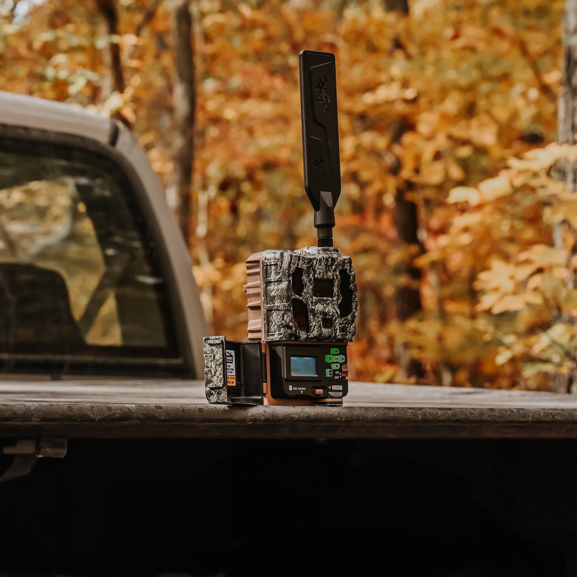 Back. Browning - Browning Trail Camera Defender 46MP HD AI Wireless Pro Scout Max Bundle.