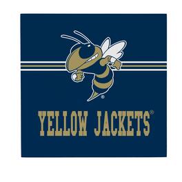 Evergreen Enterprises - Georgia Tech Yellow Jackets 12" x 12" Wood Wall Sign - Multicolor