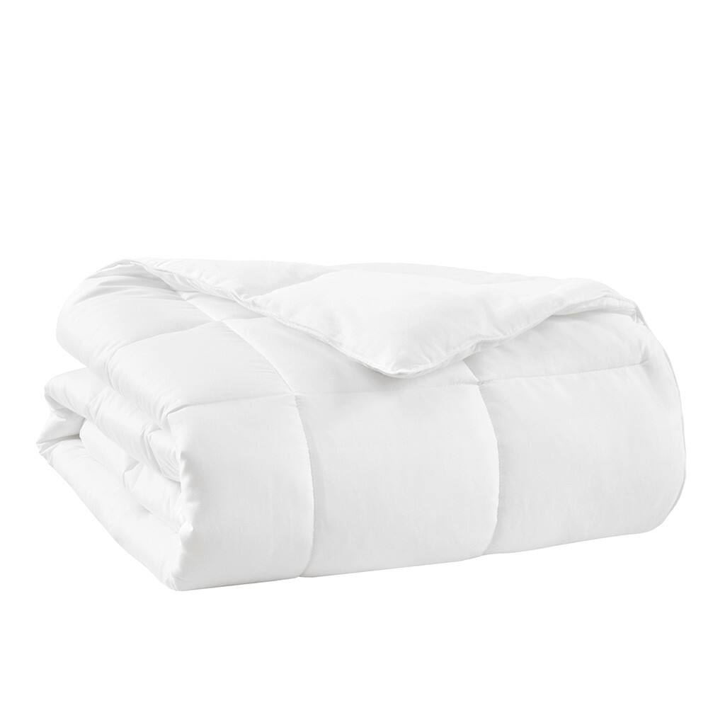 Alt View 3. Gracie Mills - Gracie Mills Samantha Featherless Cotton Down Alternative Comforter - White.