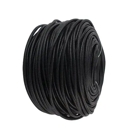 Front. Install Bay - Split Loom Tubing 100-Ft Coil, 1/4" Diameter - Black.
