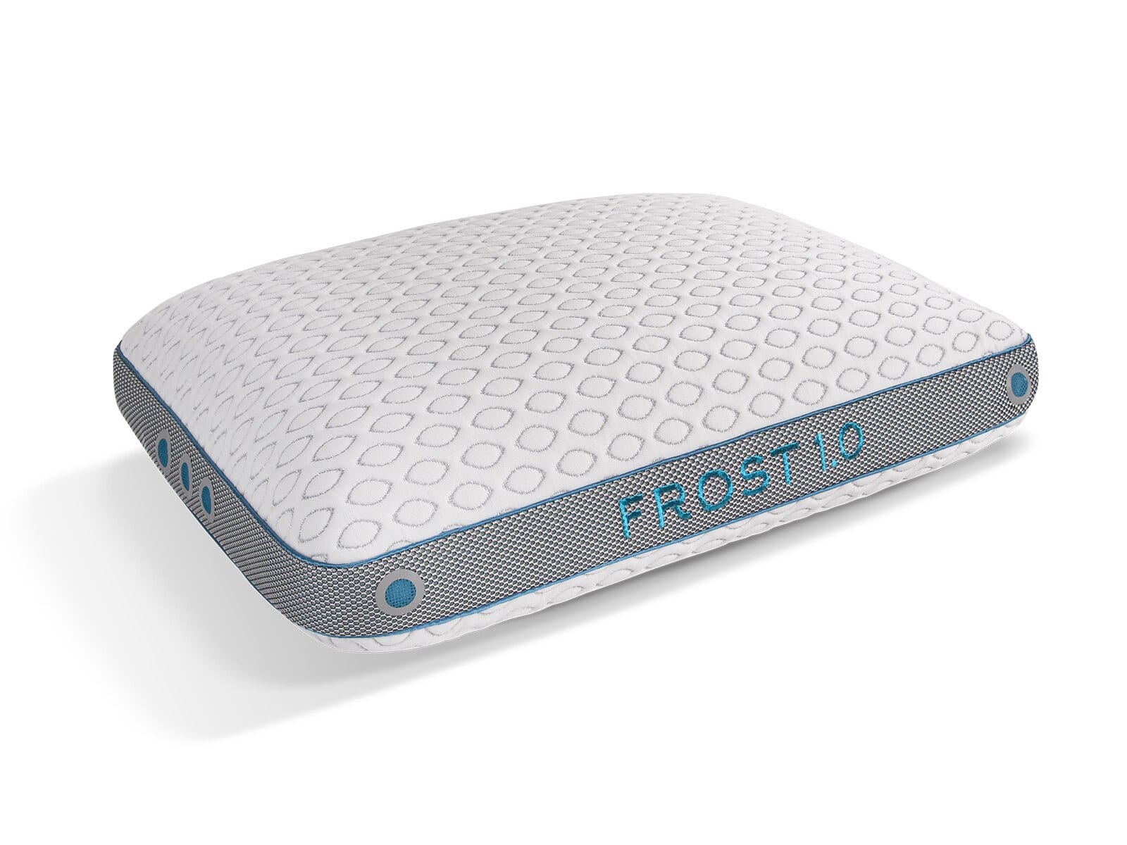 Angle. Bedgear - Frost Performance Pillow 1.0 - White.