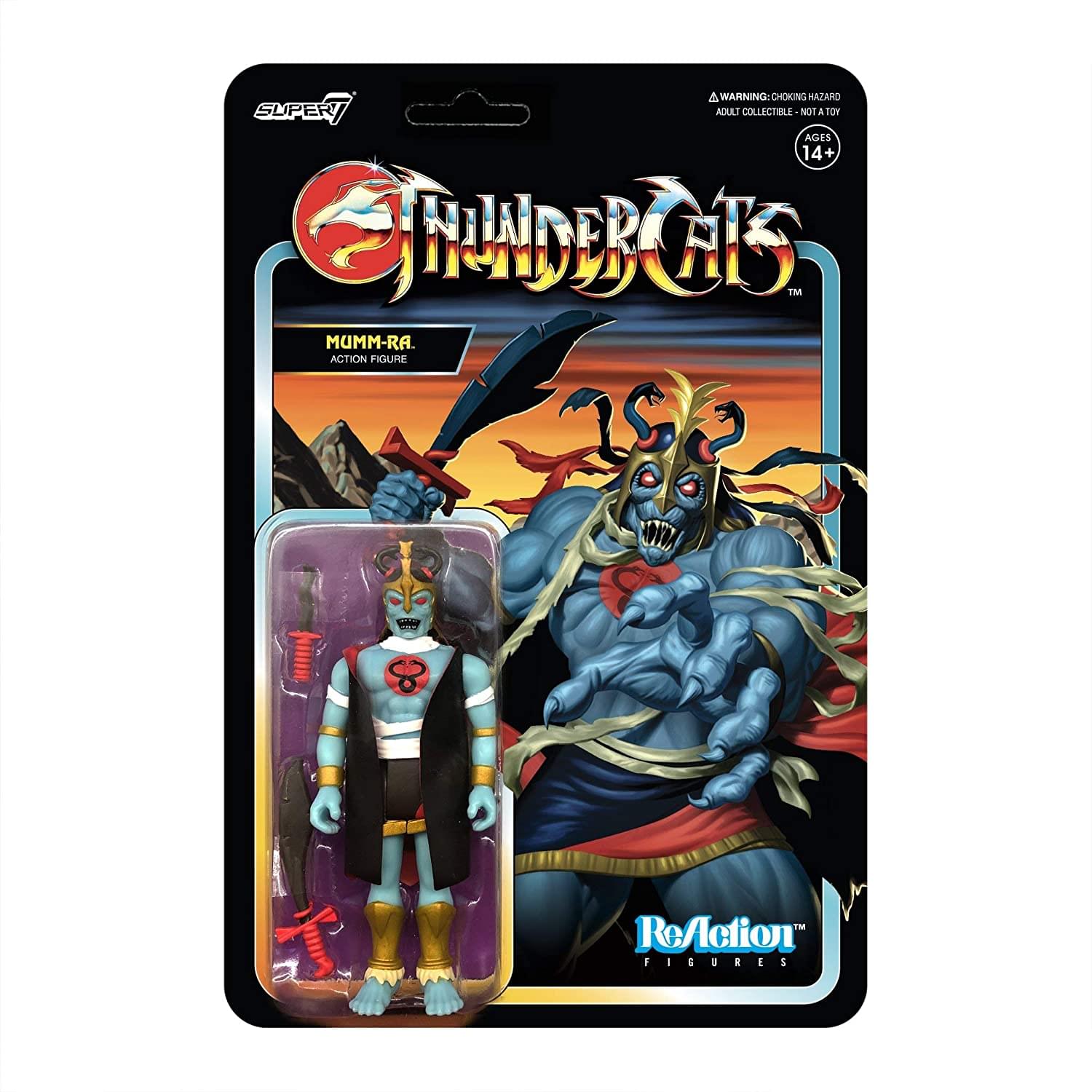 Super7 - Thundercats 3.75 Inch Reaction Figure | Mumm-Ra - Black price history on PriceWatchPro