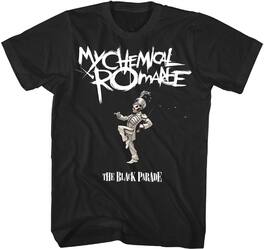 PopMarket - My Chemical Romance - My Chemical Romance - Black Parade Band Major T-Shirt - Small Black - APPAREL - Multicolor
