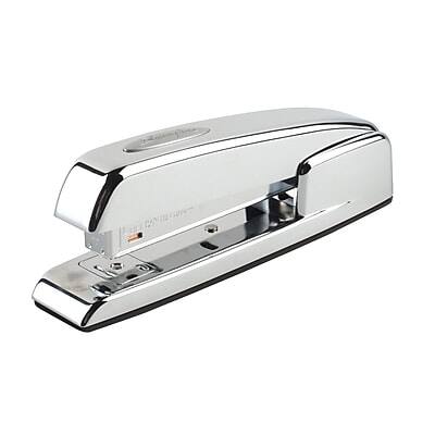 Front. Swingline - 747 Desktop Stapler, 25-Sheet Capacity - Chrome.
