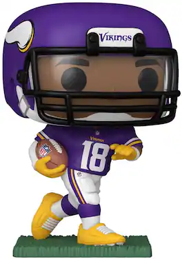 Funko - POP! NFL: Vikings - Justin Jefferson - Collectibles - Multicolor