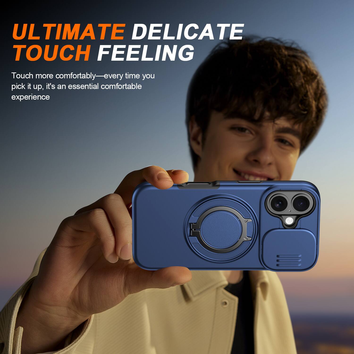 ULTIMATE DELICATE TOUCH FEELING

Touch more comfortably—every time you pick it up, it's an essential comfortable experience