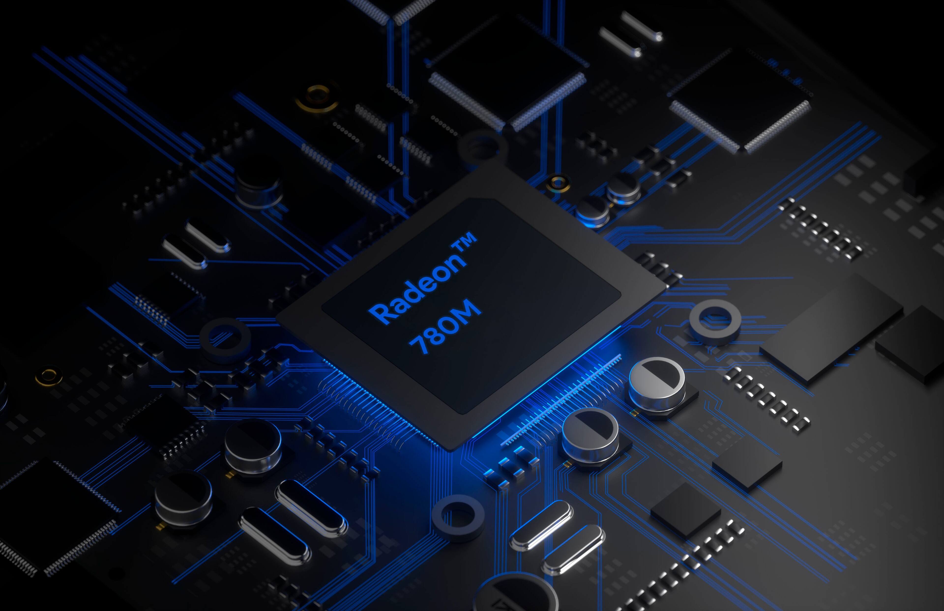 The text on the image reads "RadeonTM 780M 17".