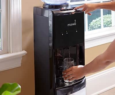 Alt View 2. Primo Water - Primo Water Deluxe 5 Gal. Hot & Cold Water Dispenser (601087-C) - Black/Stainless.