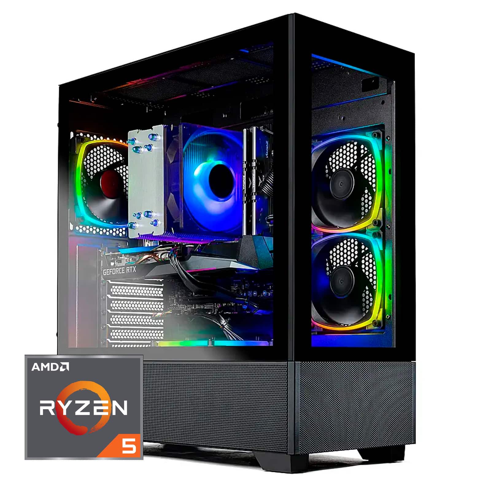 Skytech Gaming AZURE 2 Gaming Desktop PC – AMD Ryzen 5 7600X