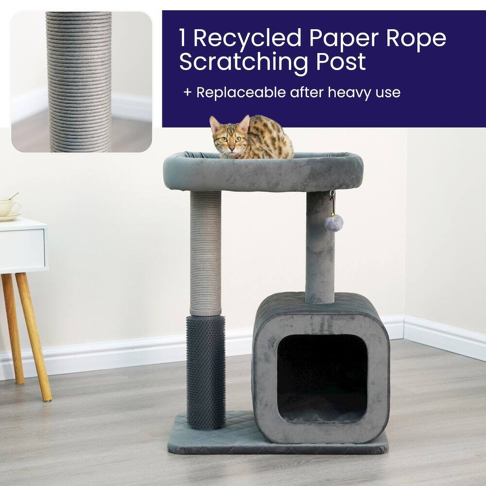 1 Recycled Paper Rope Scratching Post  
+ Replaceable after heavy use