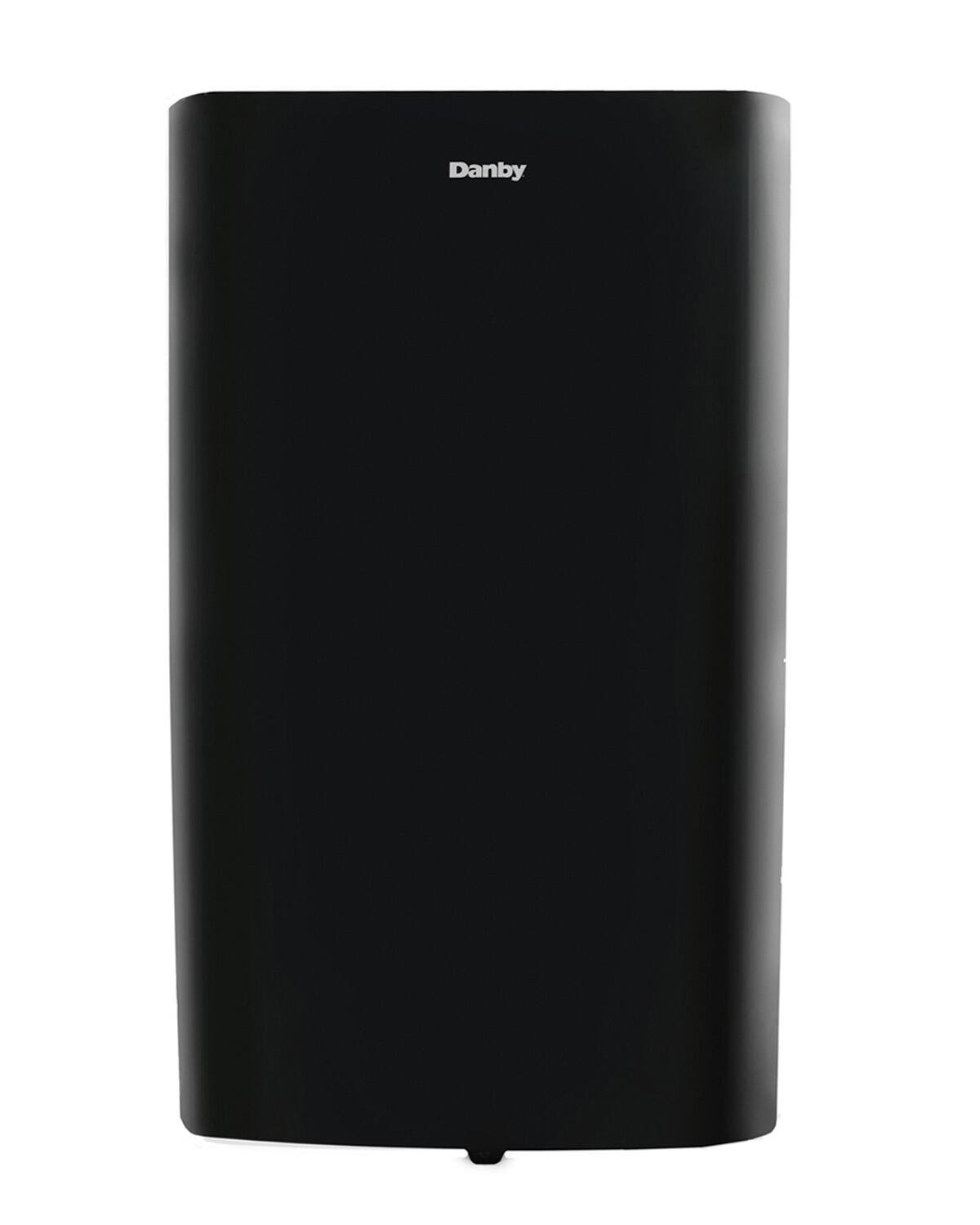 Front. Danby - 450 Sq. Ft. 8,600 BTU 3-in-1 Portable Air Conditioner with WiFi - Black.