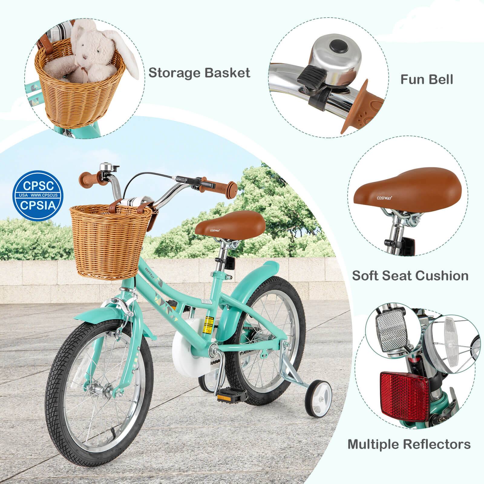 - Storage Basket
- Fun Bell
- Soft Seat Cushion
- Multiple Reflectors

CPSC CPSIA

USA: WWW.CPSC.US