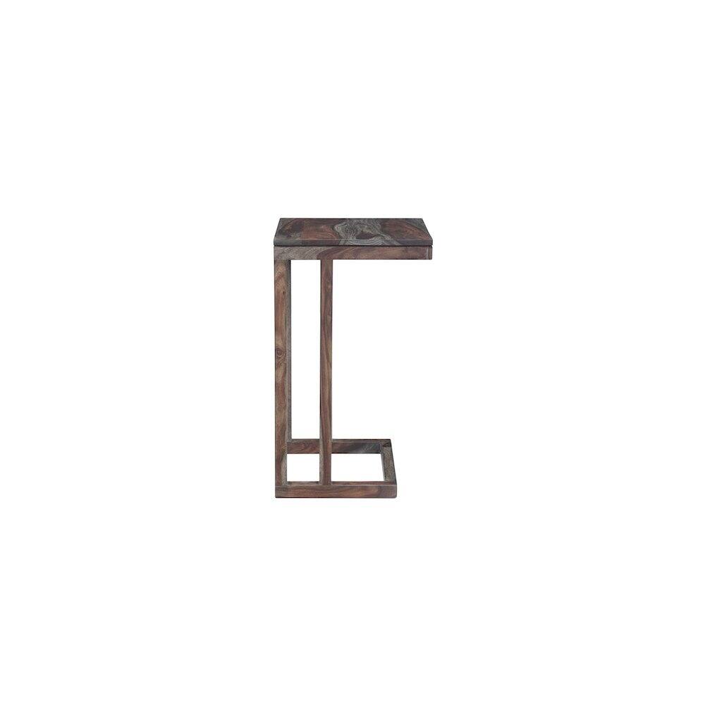 Alt View 1. Porter Designs - Fall River Solid Sheesham Wood End Table - Gray.