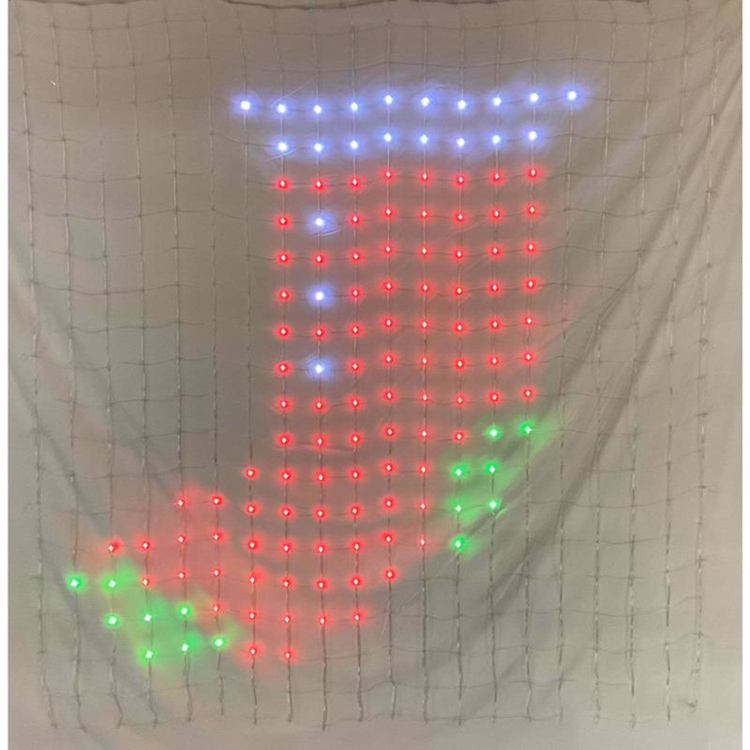 Angle. Celebrations - Celebrations LED RGB 720 ct Novelty Christmas Lights 5 ft. - Multicolored.