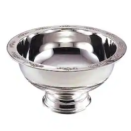 Jiallo - Elegance Large Punch Bowl - Silver
