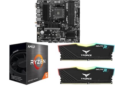 Newegg MSI B550M PRO VDH WIFI + AMD Ryzen 5 5500 + Team Group 16GB Newegg MSI B550M PRO VDH WIFI + AMD Ryzen 5 5500 + Team Group 16GB
