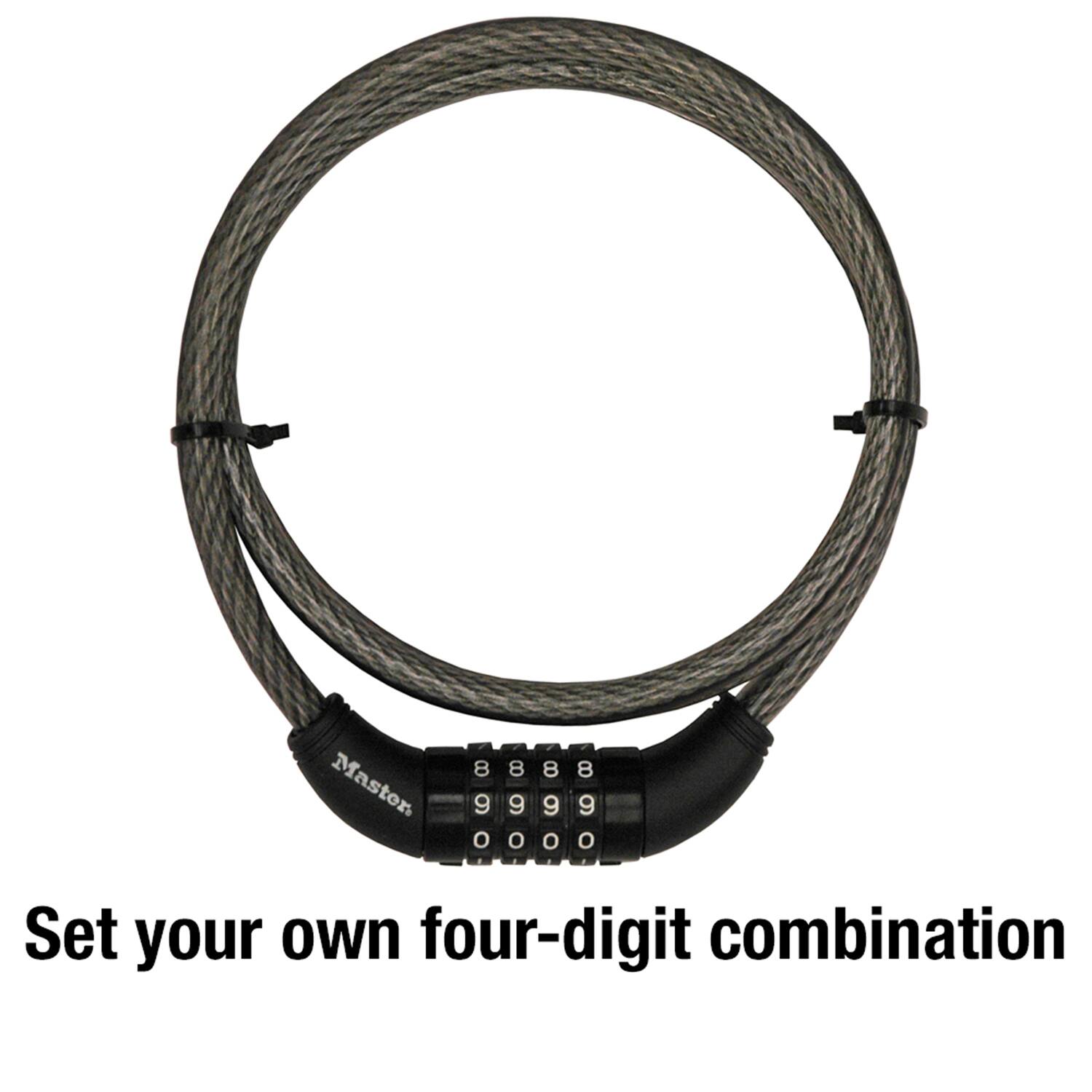 Master 8 9 0 8 9 0 8 9 0 8 9 0 Set your own four-digit combination