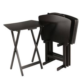 Winsome Wood - Anila 5-Pc Snack Table Set - Coffee