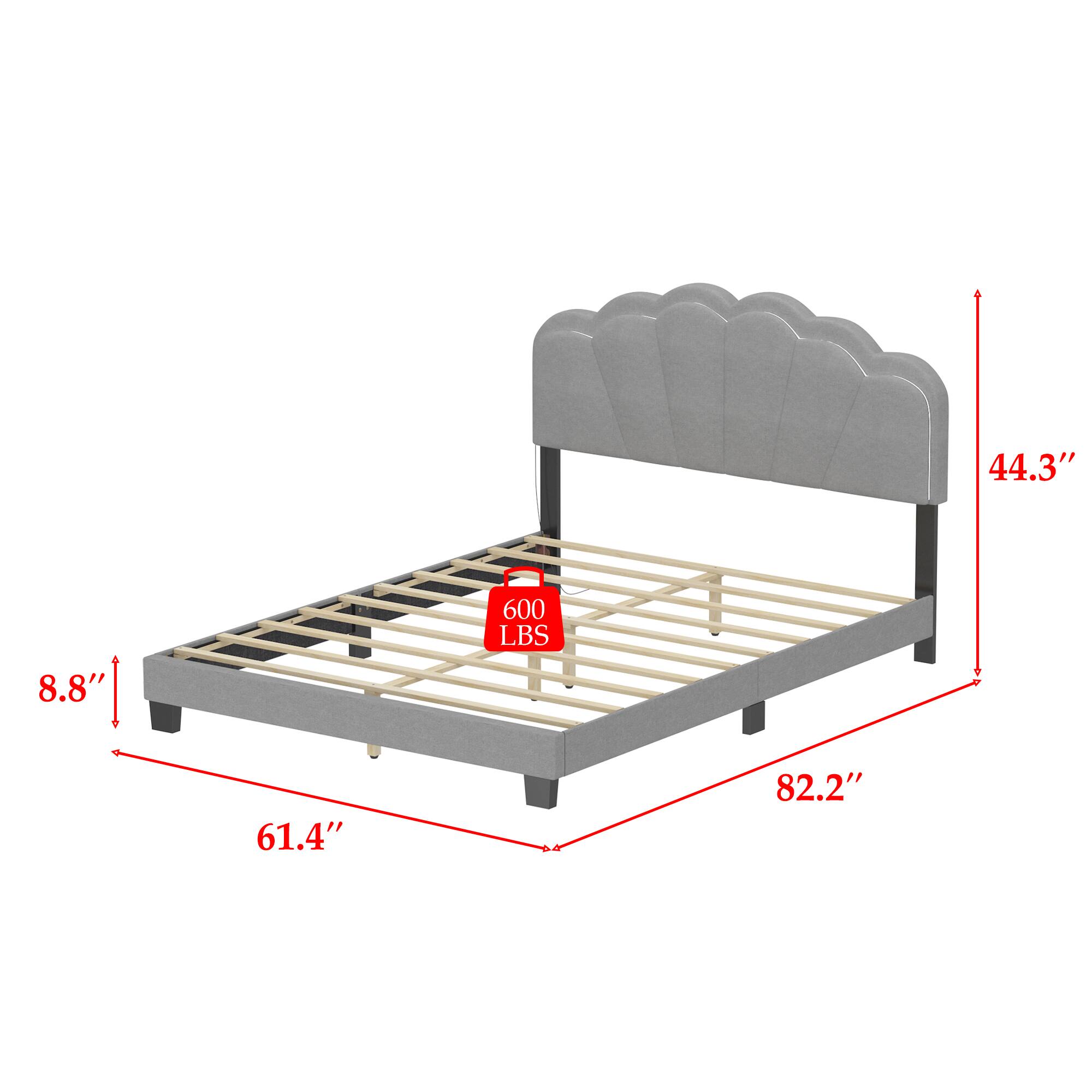 44.3", 8.8", 61.4", 82.2", 600 LBS