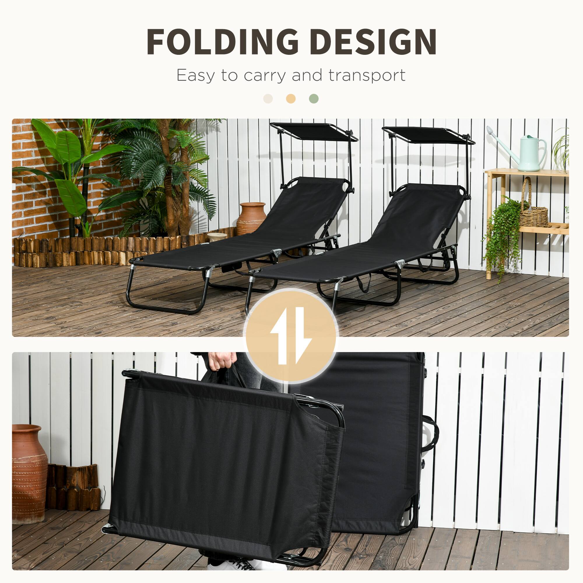 FOLDING DESIGN  
Easy to carry and transport