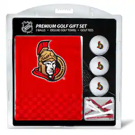 Team Golf - Ottawa Senators Embroidered Golf Gift Set - Multicolor