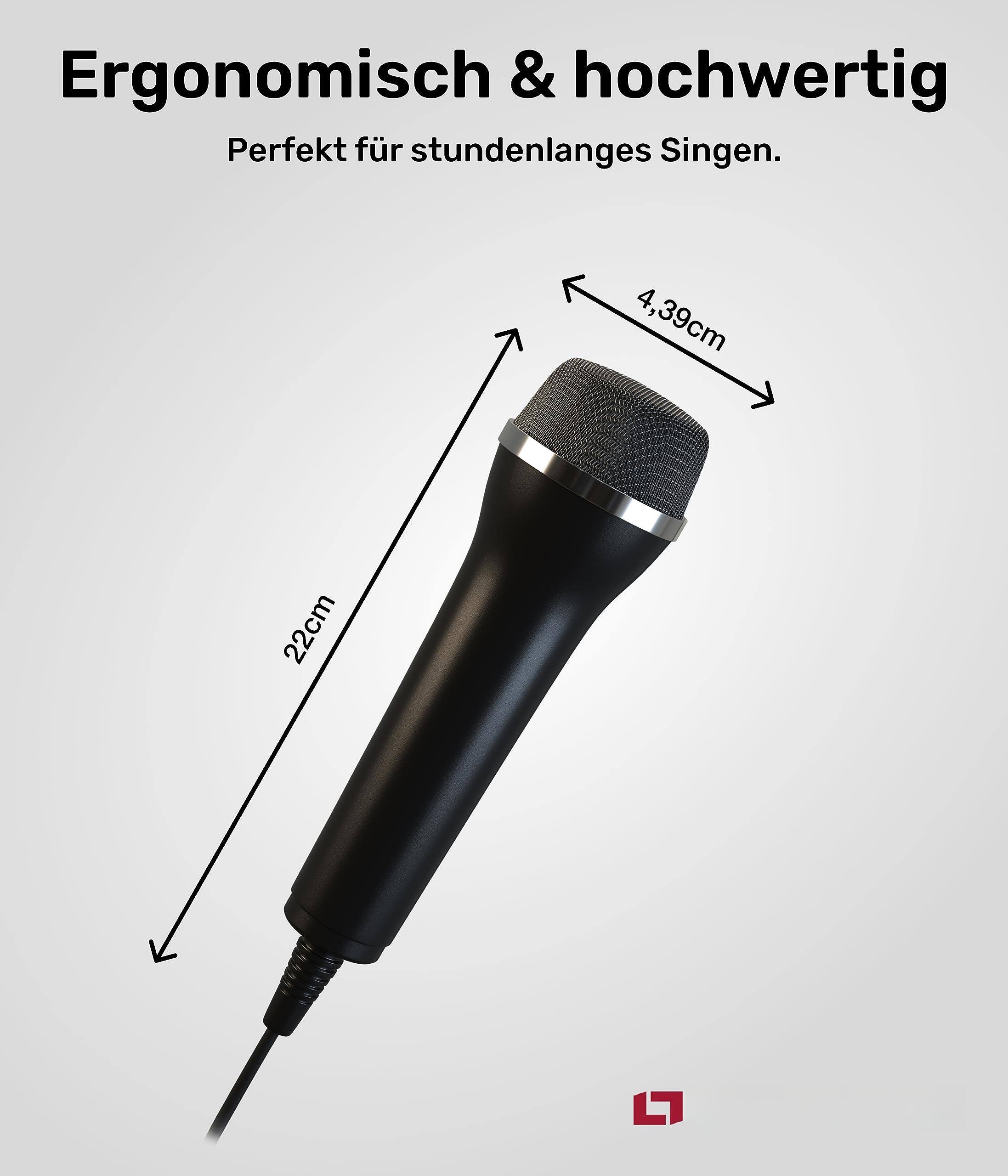 Ergonomisch & hochwertig  
Perfekt für stundenlanges Singen.  

4,39cm  
22cm