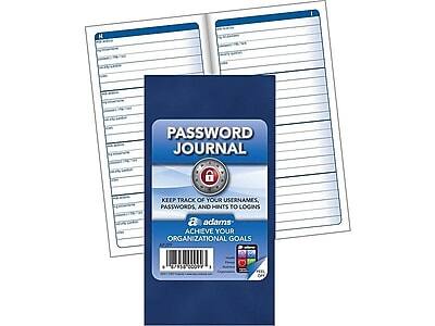 Password Journal

Keep track of your usernames, passwords, and hints to logins

Adams
Achieve your organizational goals