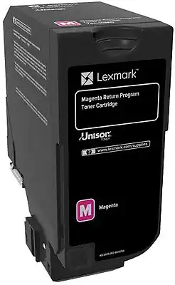 Lexmark - 74 Standard Yield, Return Program Toner Cartridge - Magenta