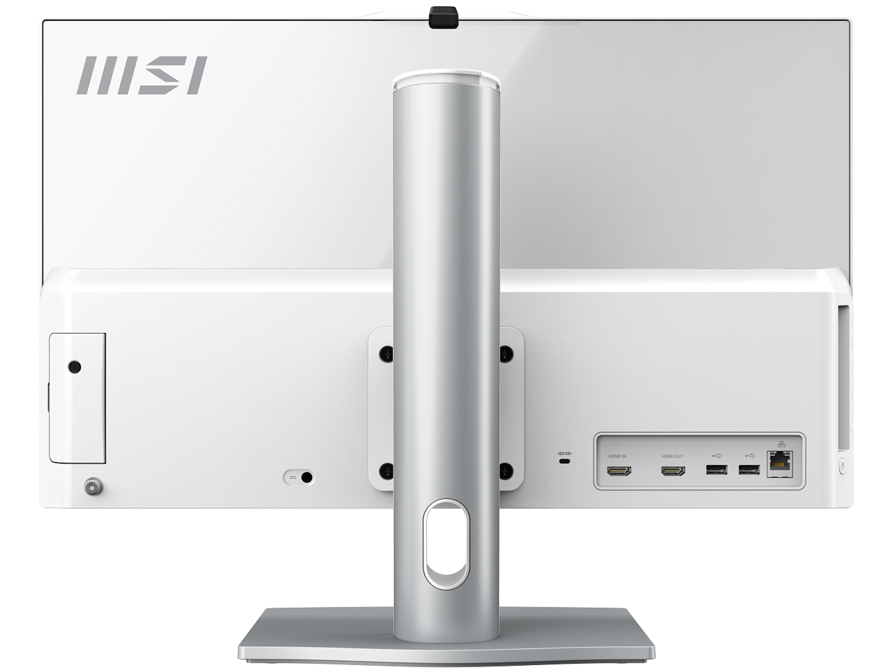 Alt View 8. MSI - MSI Modern AM242TP 1M – 23.8” FHD Touch-Screen All-In-One – Intel Core 5 120U 2024 – 16GB Memory – 1TB Storage - White - White.