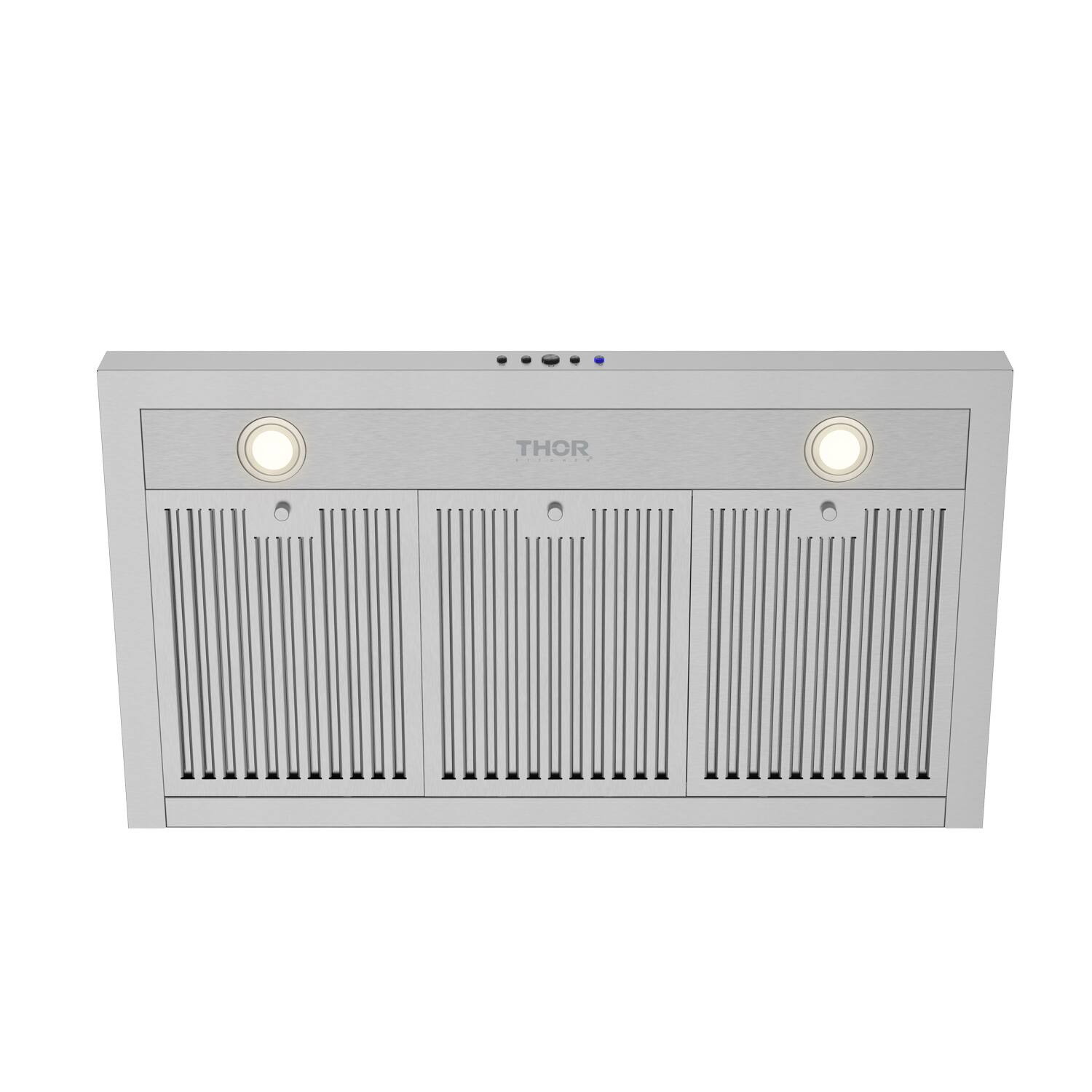 Back. Thor Kitchen - 36 Inch Convertible Wall Mounted Chimney Range Hood in Stainless Steel - Stainless steel.