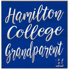 Jardine - Hamilton Continentals 10'' x 10'' Grandparent Plaque - Blue