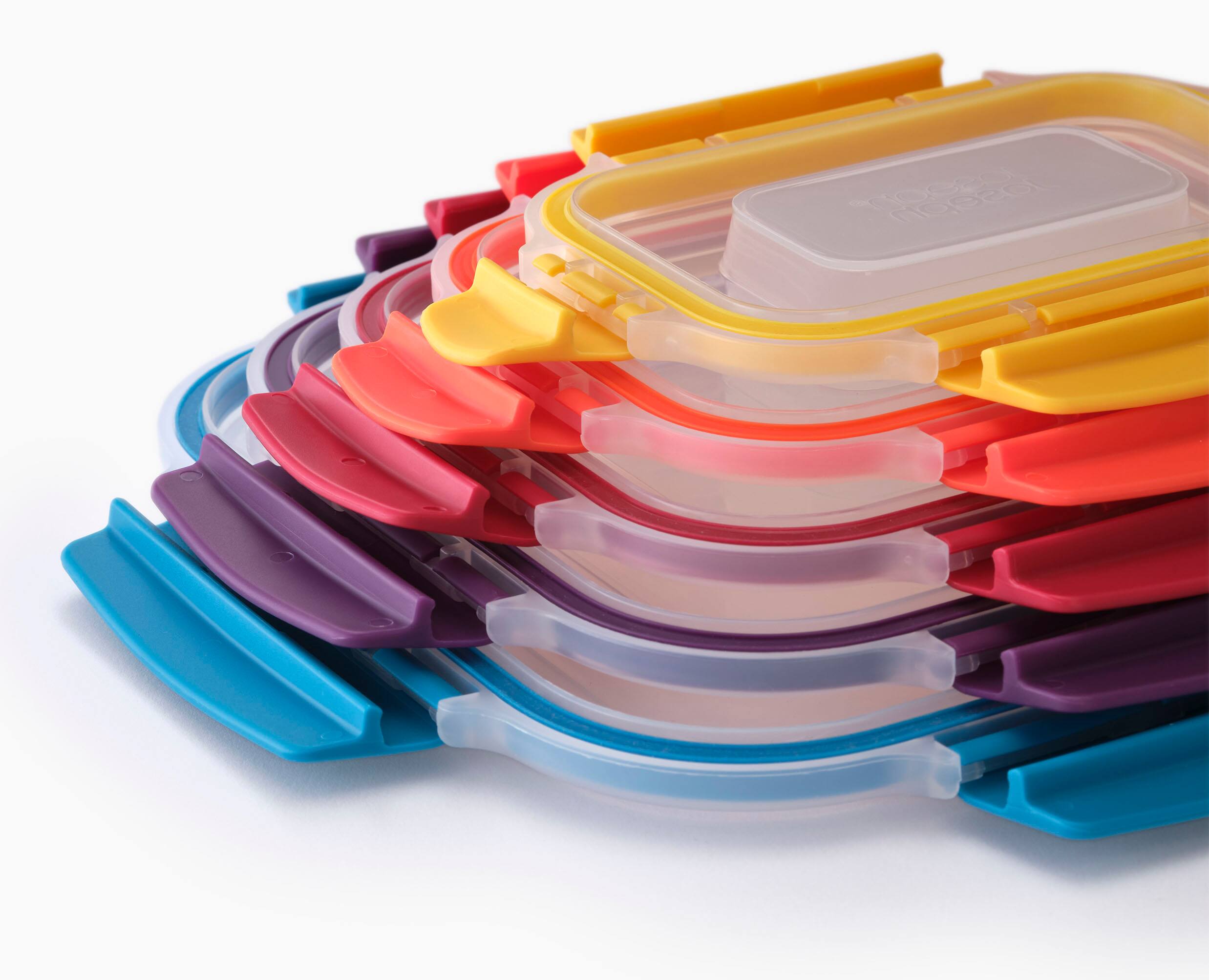 Alt View 4. Joseph Joseph - Nest Lock 20-piece Food Storage Container Set, BPA-free.