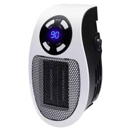 Brentwood - 350 Watt Plug-In Wall Outlet Personal Space Heater - White