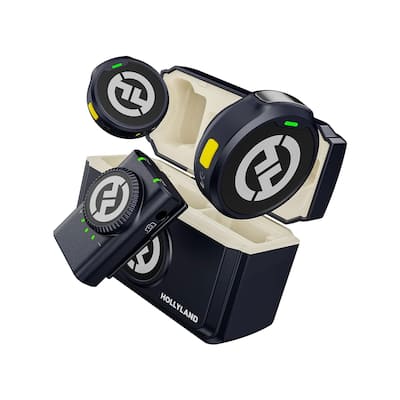 HOLLYLAND LARK M2 DUO 2 Person Wireless Camera Mount Microphone HOLLYLAND LARK M2 DUO 2 Person Wireless Camera Mount Microphone
