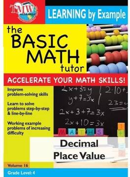 Basic Math Tutor Decimal Place Value - DVD