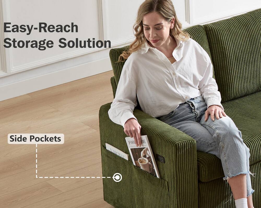 Easy-Reach Storage Solution Side Pockets