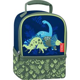 Thermos - Kid's Dual Compartment Soft Lunch Box - Dinosaur Kingdom