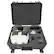 Front. CASEMATIX - Hard Shell Custom Travel Case for Meta Quest 3S, 3 and 2 VR Headsets - Black.