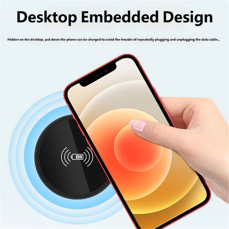 Desktop Embedded Design

Hidden on the desktop, put down the phone can be charged to avoid the trouble of repeatedly plugging and unplugging the data cable.