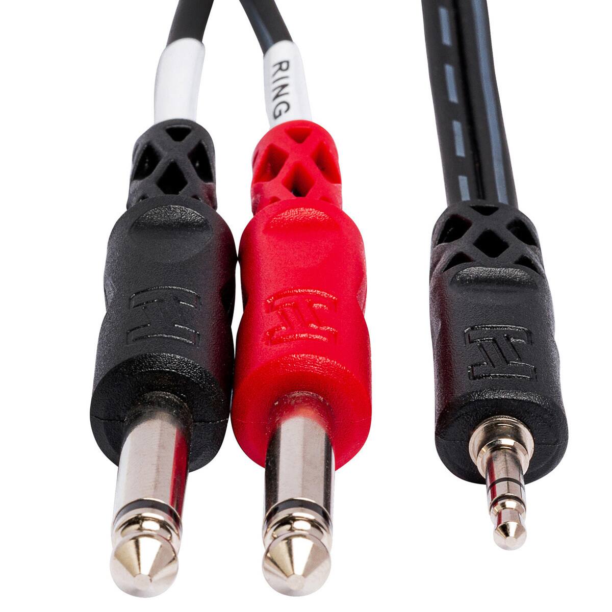 Hosa Technology 10' Stereo 3.5mm Mini Male to Two Mono 1/4
