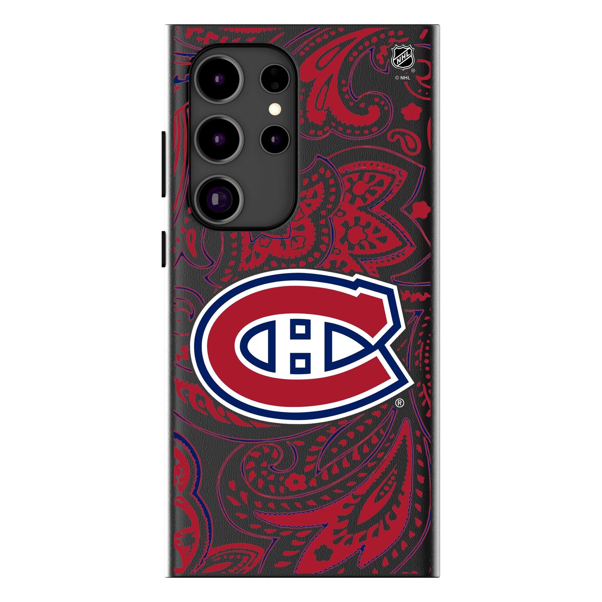 Keyscaper - NHL - Montreal Canadiens Paisley Galaxy Magnetic Bump Case - S24 Ultra - Black price history on PriceWatchPro