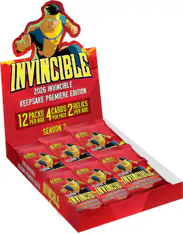 2026 Invincible Season 2 Keepsake Premiere Edition Hobby Box