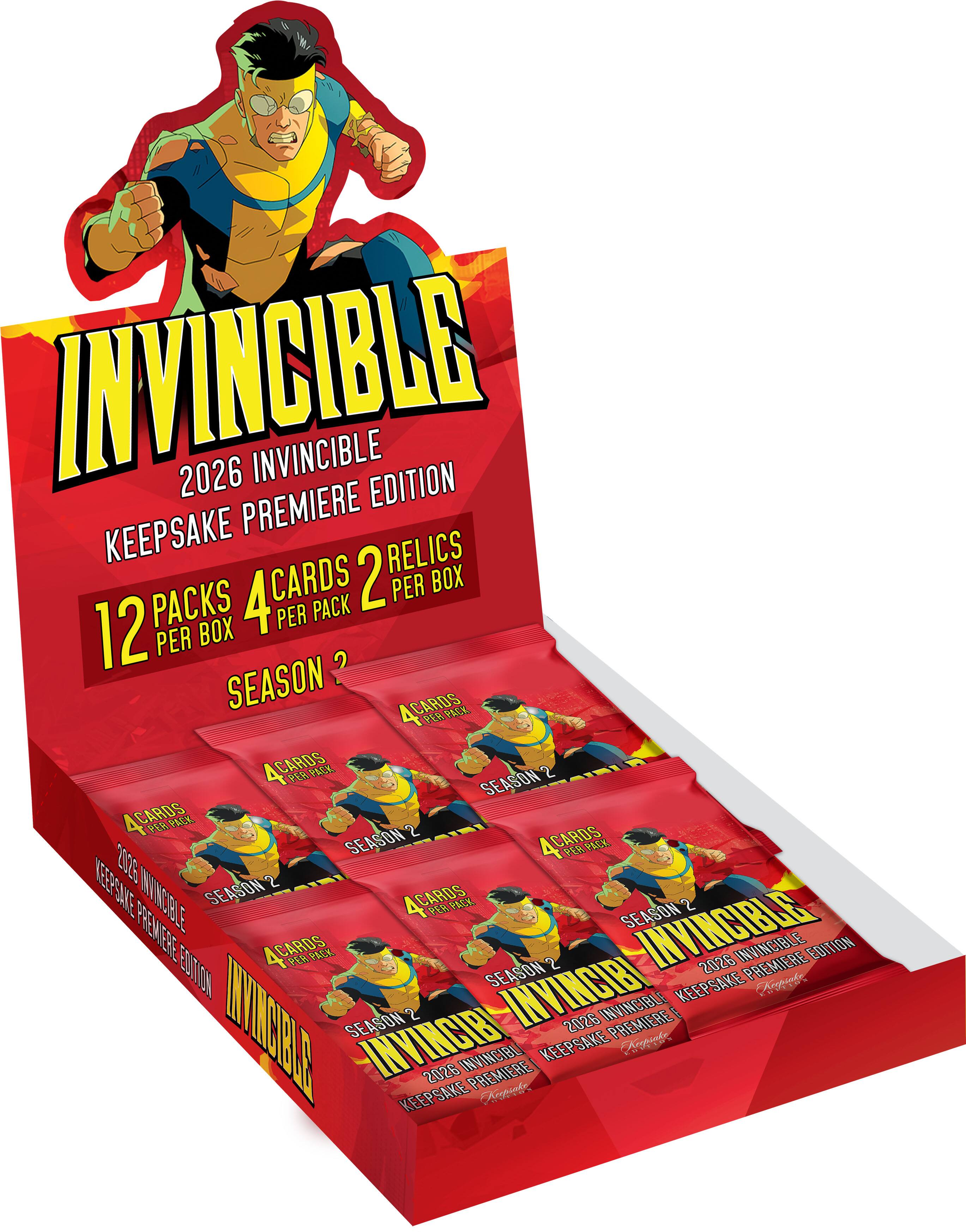 2026 Invincible Season 2 Keepsake Premiere Edition Hobby Box