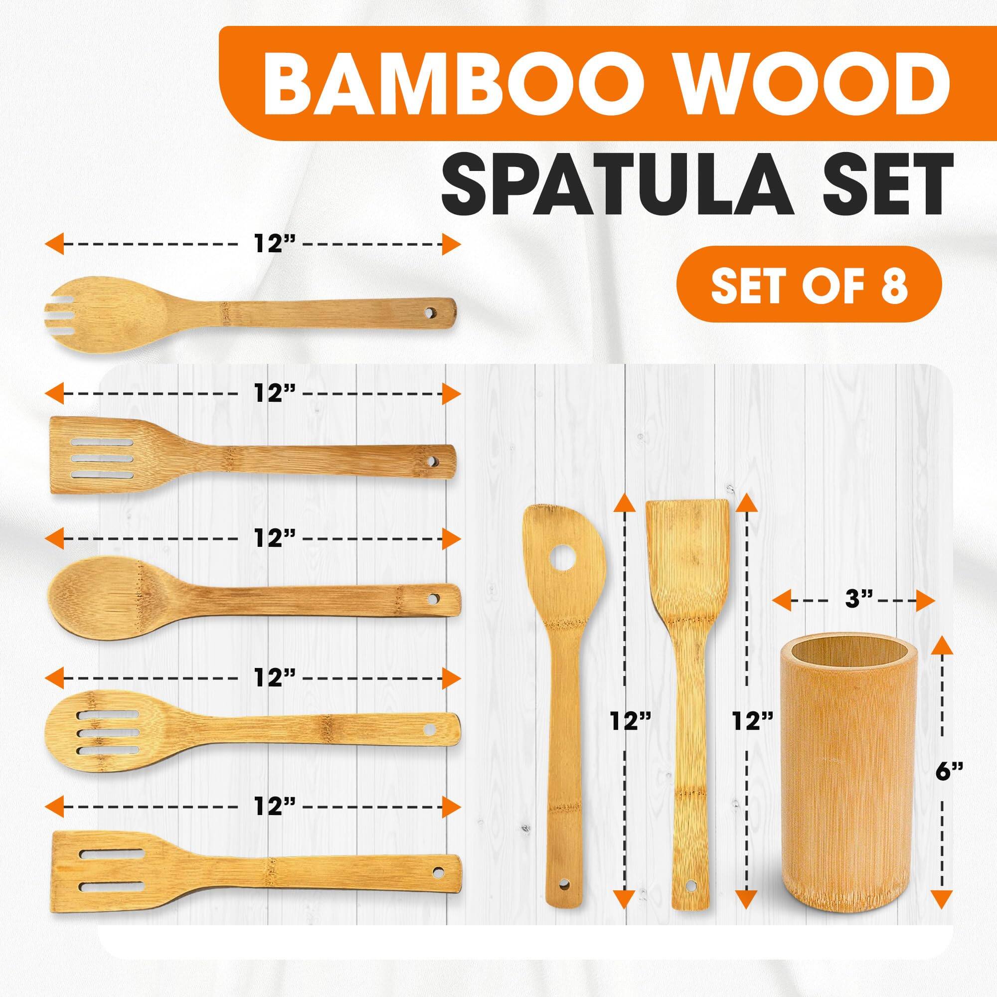 BAMBOO WOOD SPATULA SET 12" SET OF 8

12"
12"
12"
12"
12"
12"
12"
12"

3"
6"