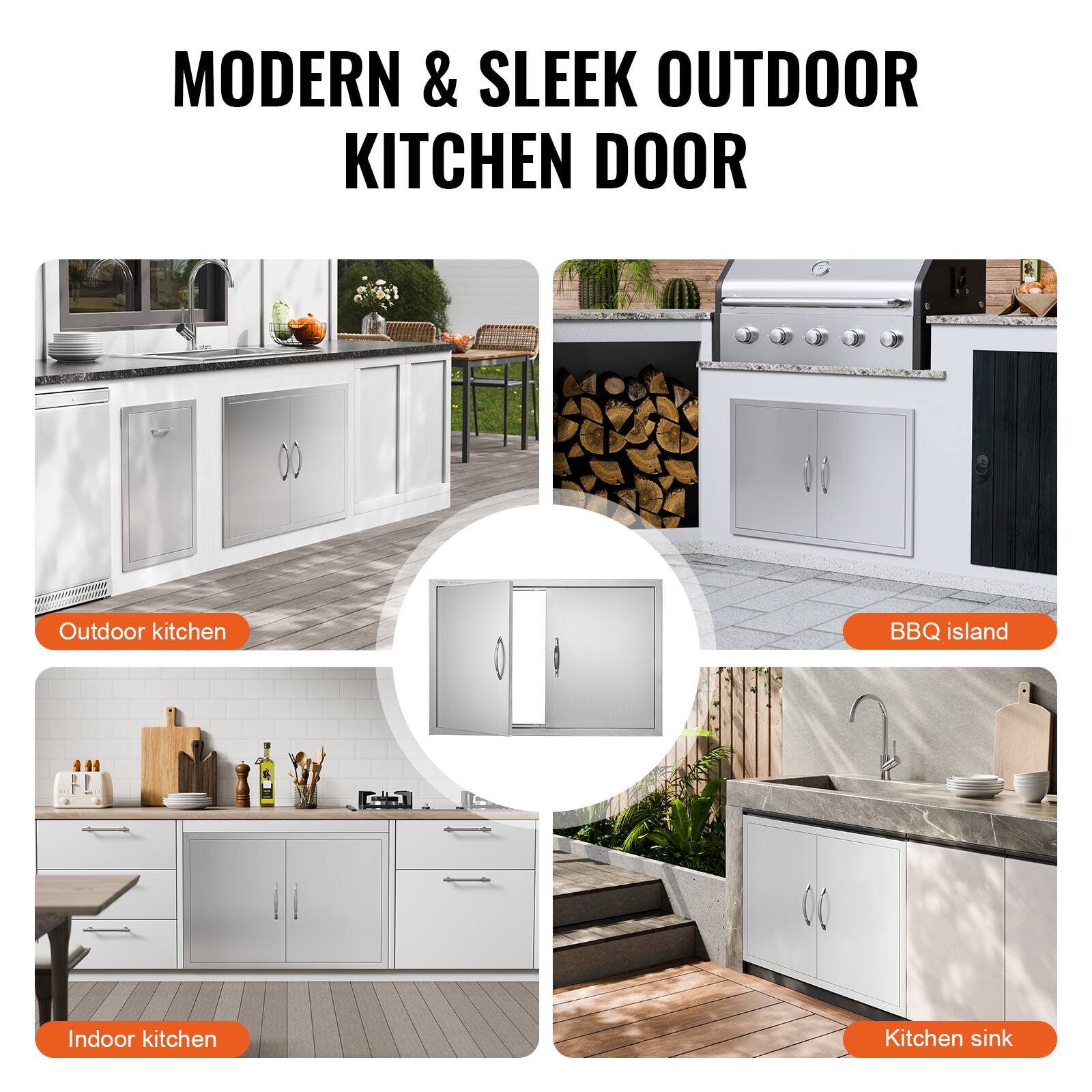MODERN & SLEEK OUTDOOR KITCHEN DOOR

Outdoor kitchen
BBQ island
Indoor kitchen
Kitchen sink