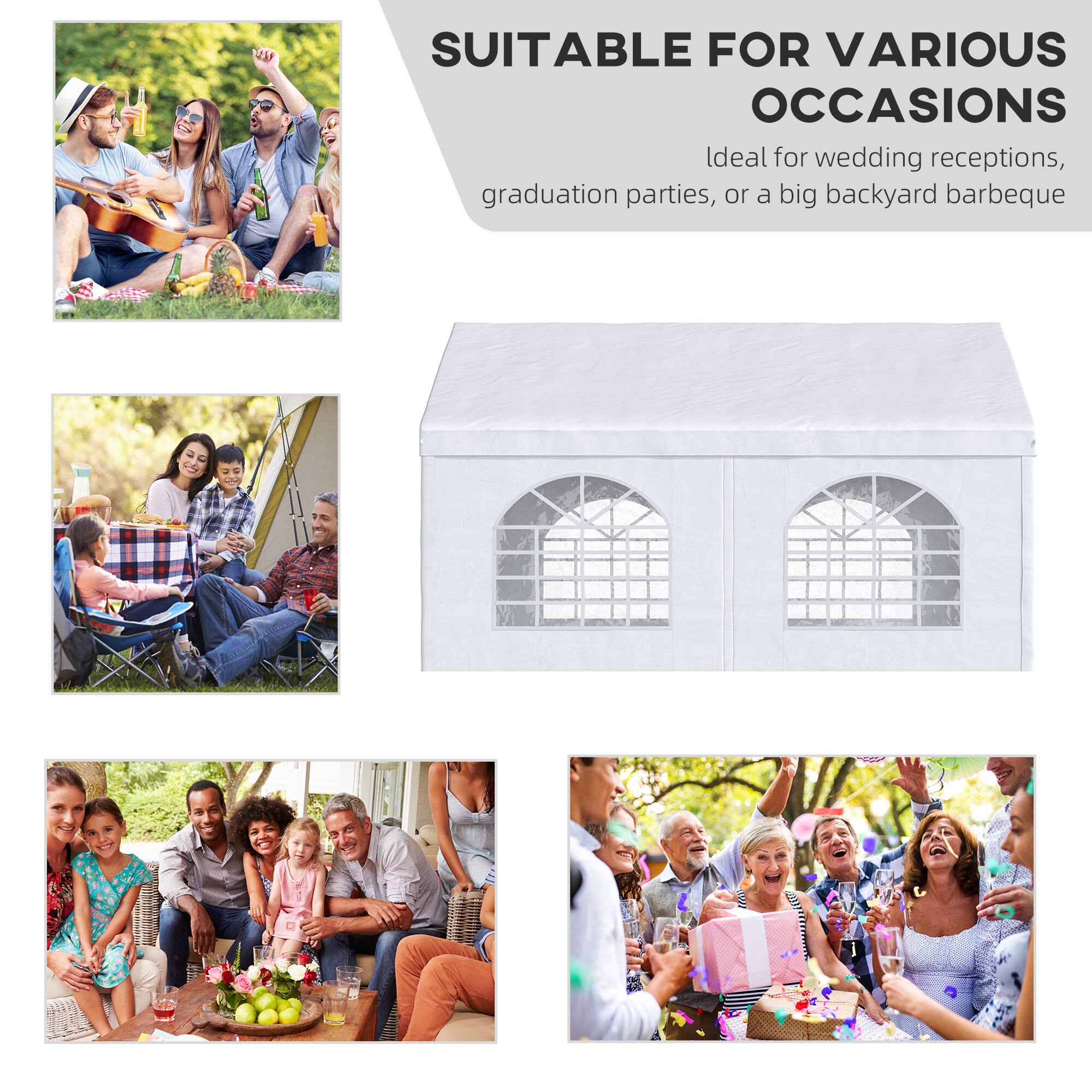 SUITABLE FOR VARIOUS OCCASIONS
Ideal for wedding receptions, graduation parties, or a big backyard barbeque